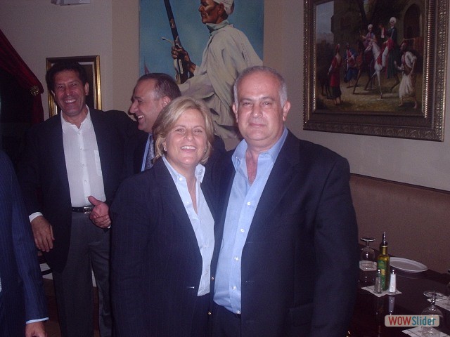 ALF Board member Kabalan Mouawad wth Cong. Ileana Ros-Lehtinen