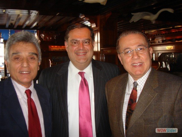 Dr Robert Chahine & Mr Abdo Sabban with Secretary of Energy Spencer Abraham